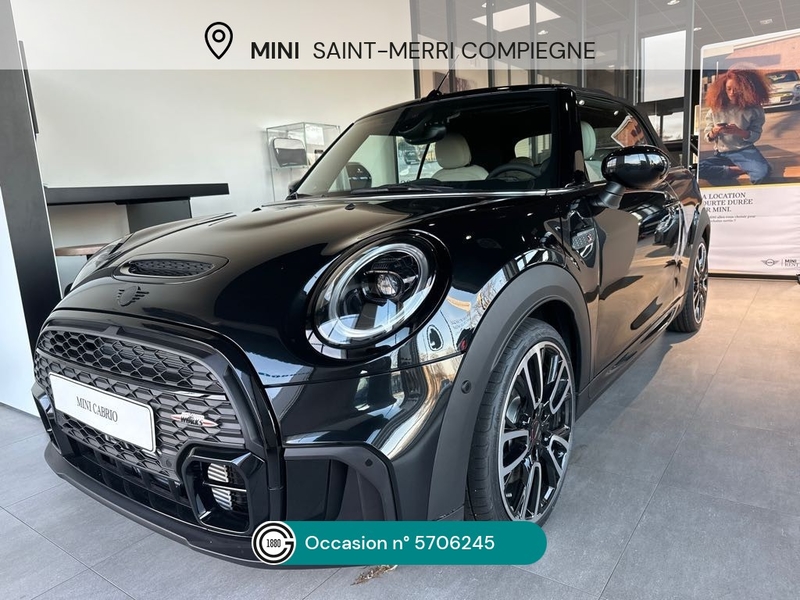 MINI Cabriolet Cooper S 178 ch DKG7 John Cooper Works Plus